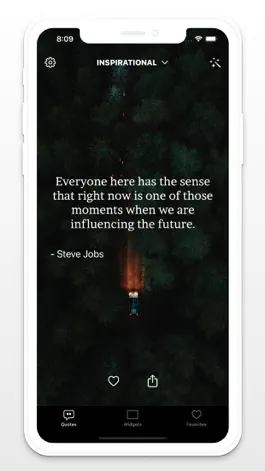 Game screenshot Quotes Widget apk