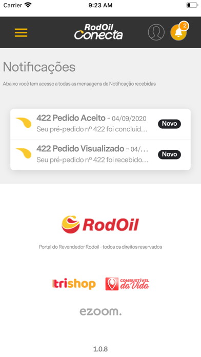 Rodoil Distribuidora - Conecta Screenshot