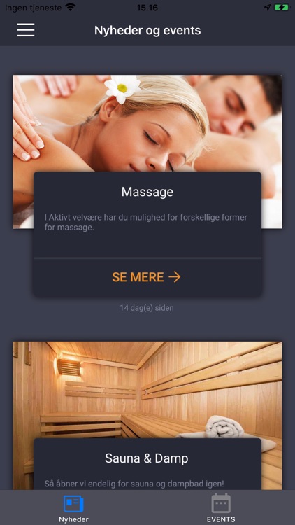 Aktivt Velvære Fitness App