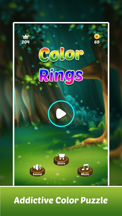 Color Rings Puzzle for all age Screenshot