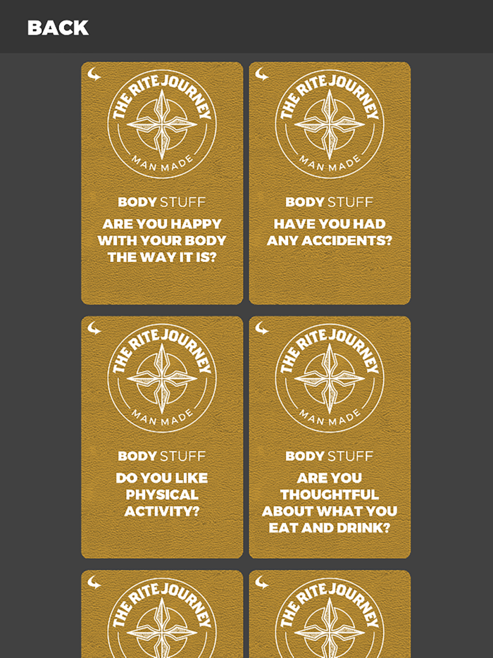 Man Made Conversation Cards