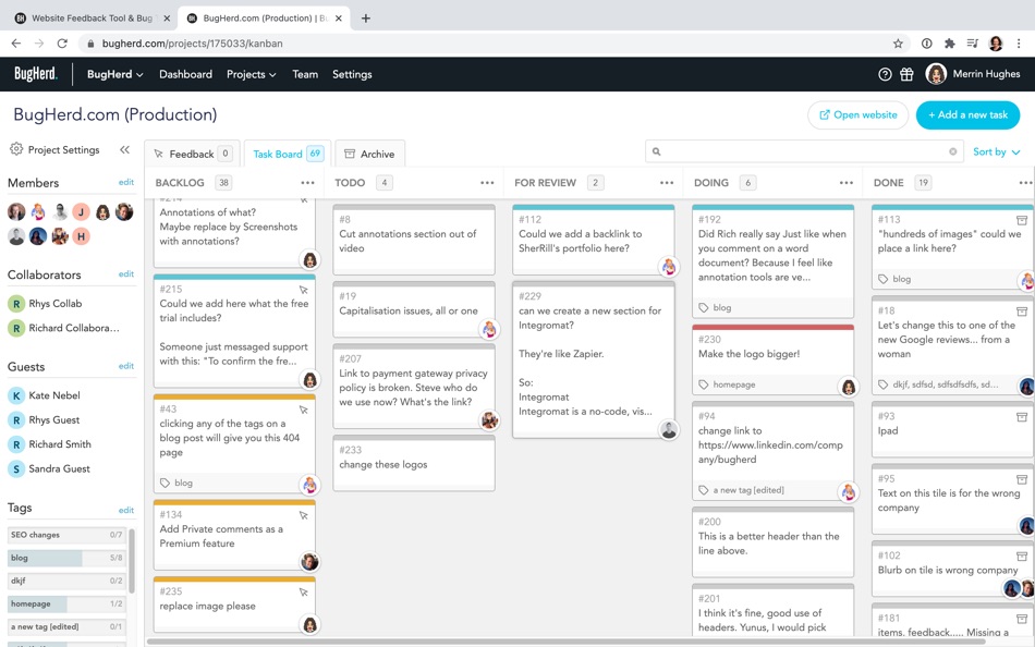 #3. BugHerd Website Feedback Tool (macOS) 由: Splitrock Studio Pyt Ltd