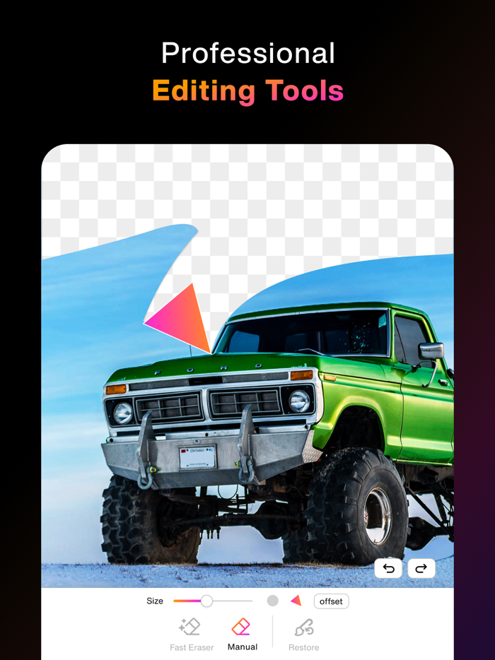 Remove Background AI eraser