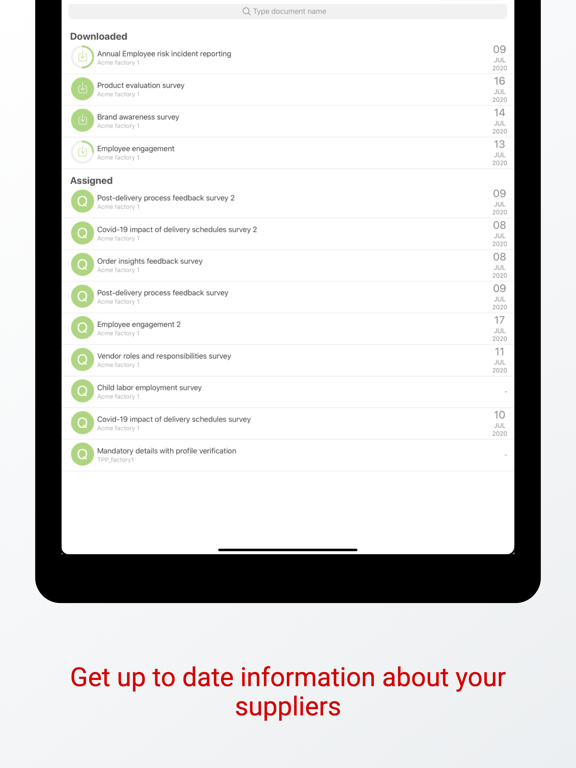 Screenshot #5 pour Infor Nexus TPM