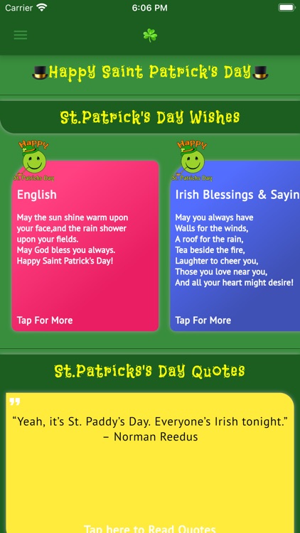 St. Patrick's Day Images Cards
