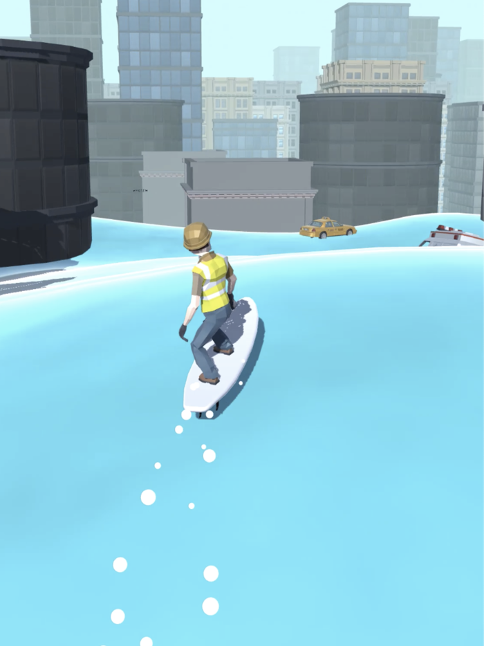 Tsunami Surfer