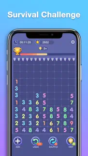 How to cancel & delete match ten - number puzzle 2