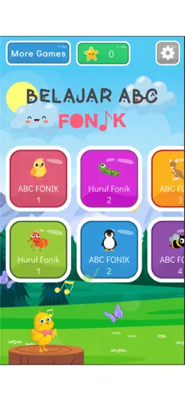Game screenshot Belajar ABC Fonik (B.Malaysia) mod apk