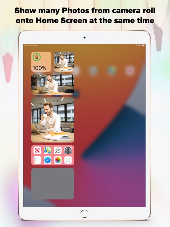 Screenshot #4 pour Photo Widget - for photos