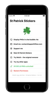 How to cancel & delete st patrick - gifs & stickers 2