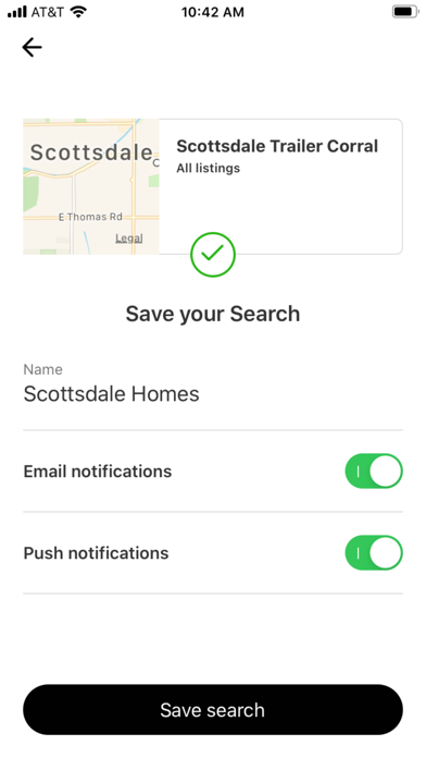 Taylor Jennings Real Estate Screenshot