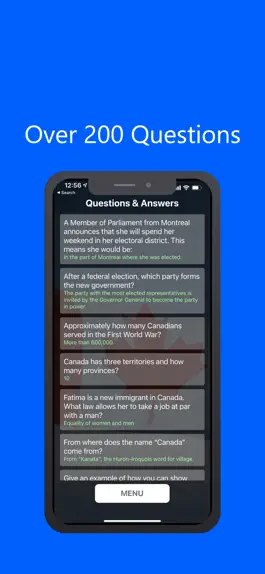 Game screenshot Canada Citizenship Test hack