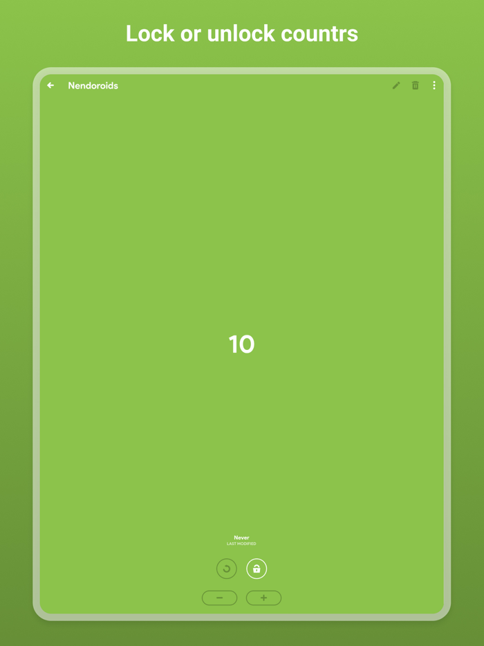 Countr - Tally Counter App