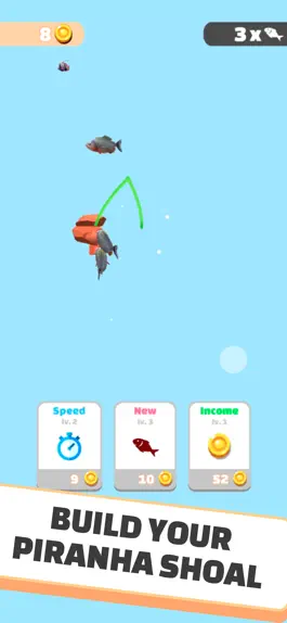 Game screenshot Idle Piranhas mod apk