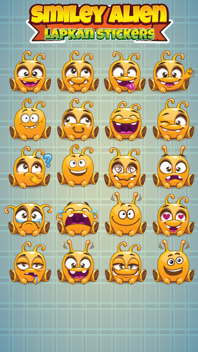 Screenshot #1 pour Sticker Me: Smiley Aliens