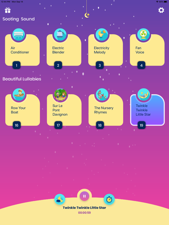 Screenshot #4 pour Baby Sleep Sounds: Baby Sleep