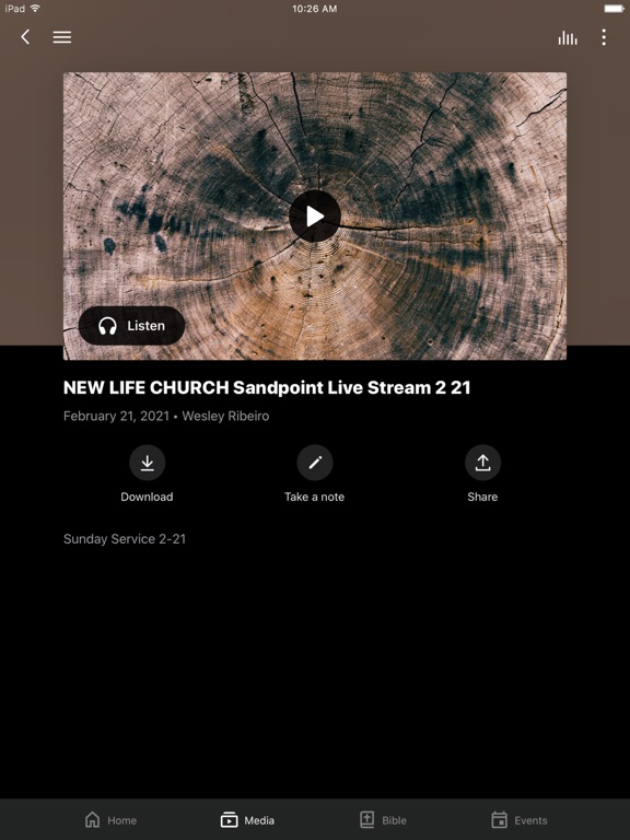 Screenshot #6 pour New Life Church Sandpoint