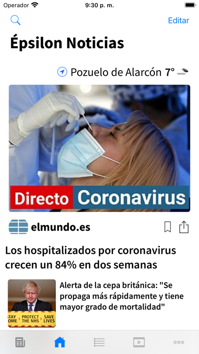Épsilon Noticias Premium screenshot 1