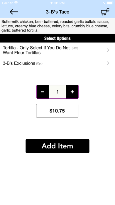 Rustic Taco Bar Screenshot
