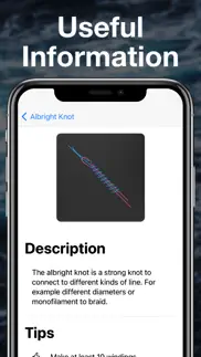 learn knots! fishing iphone screenshot 3