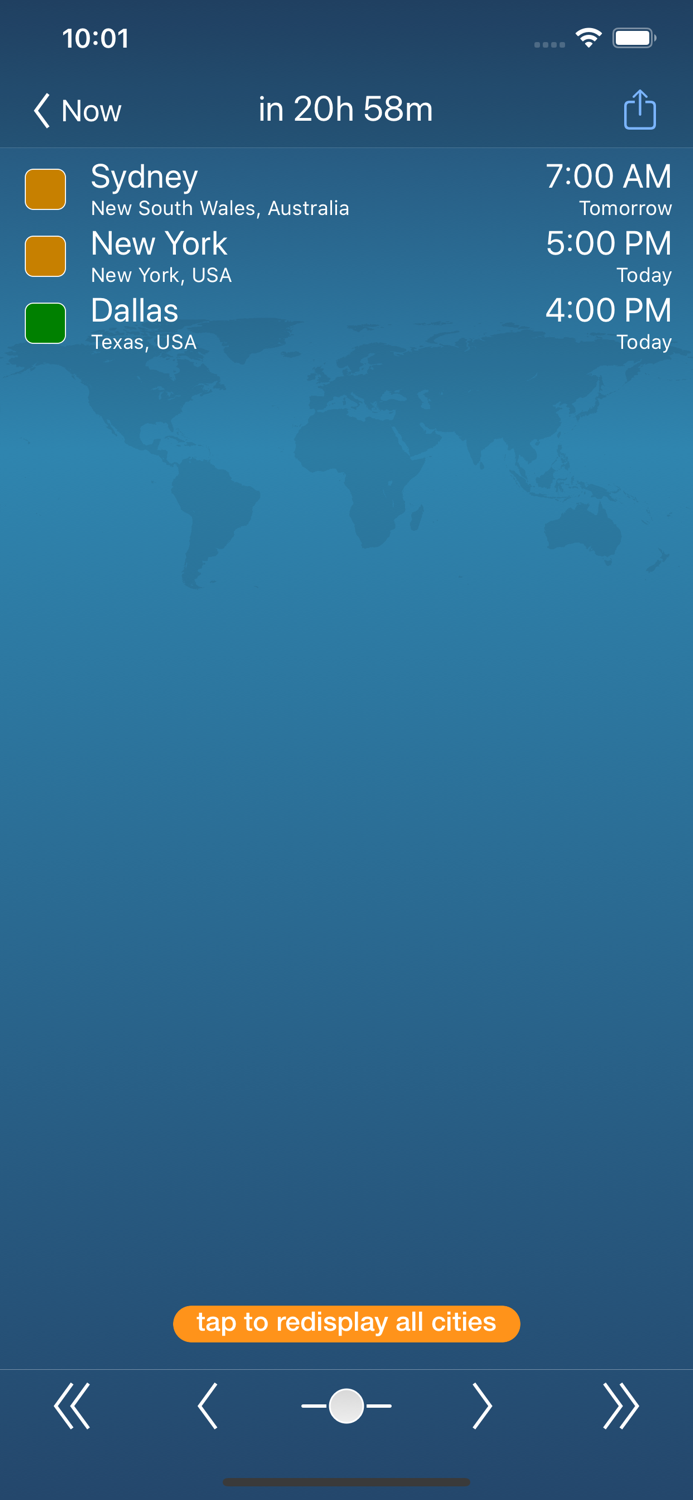 TimeScroller - timezone helper