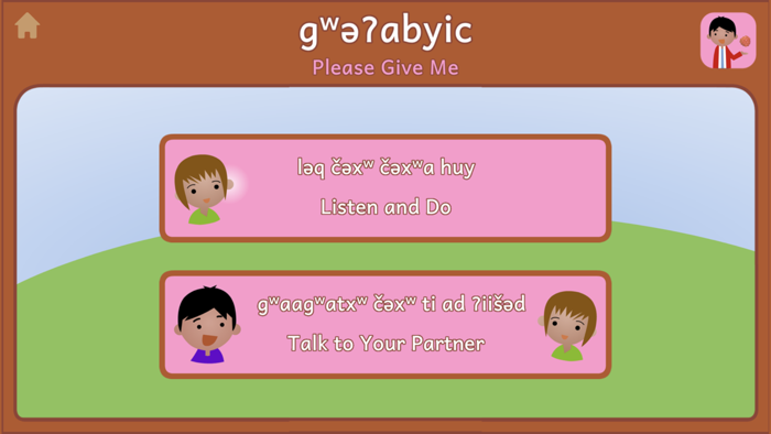 Our Table - Lushootseed