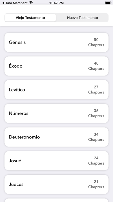 Santa Biblia en Español screenshot 2