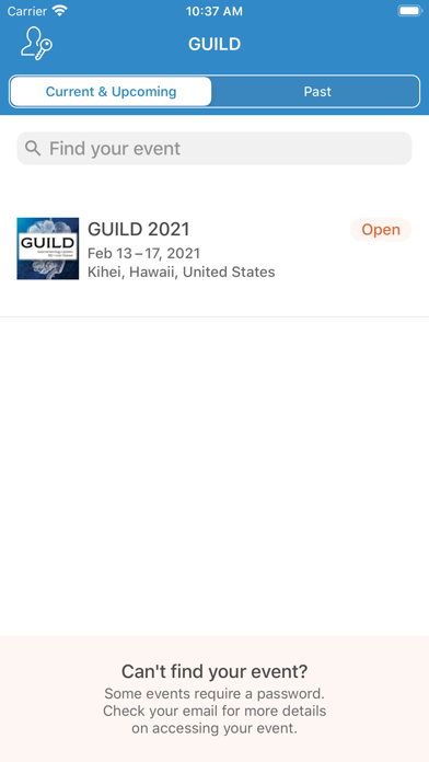 How to cancel & delete GUILD Meetings from iphone & ipad 2