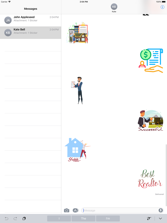 Estate Agent Broker Stickers