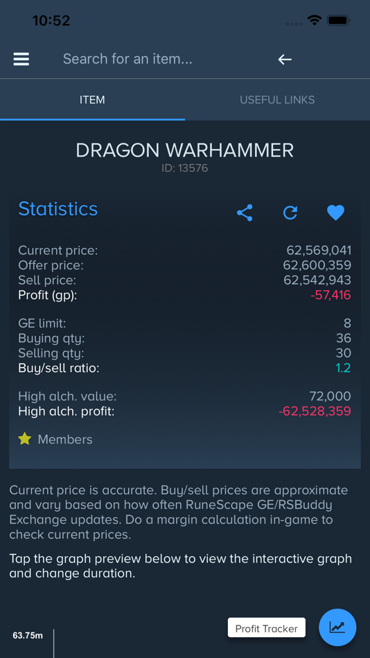 #3. GE Tracker - OSRS Flipping (iOS) 来自: GE Tracker
