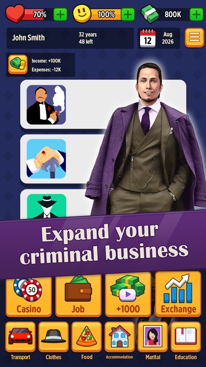 Mafia Boss: business life sim