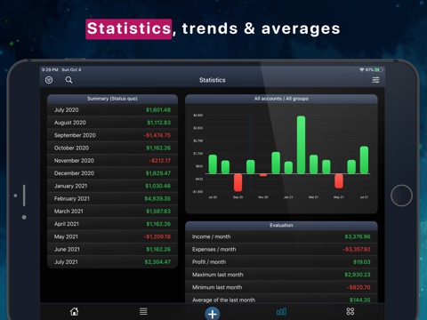 MoneyStats - 財務、予算、統計のおすすめ画像5