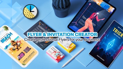 Screenshot #1 pour Créateur de flyers invitations