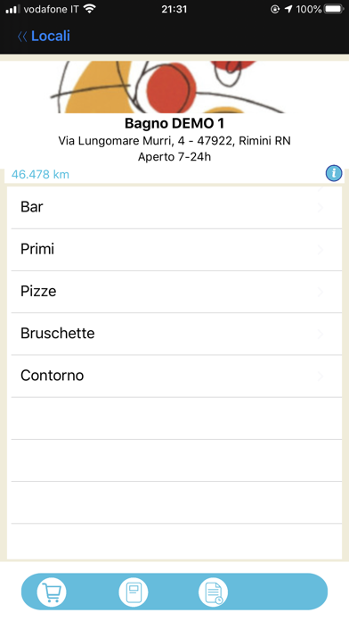 SpiaggiaRimini Food Screenshot