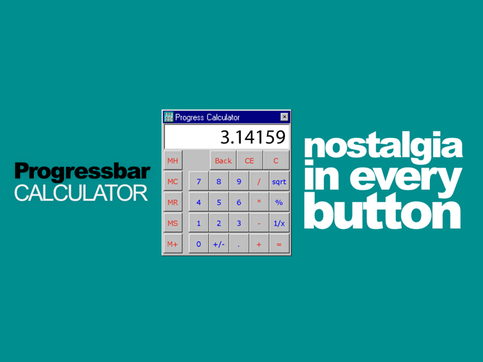 Progressbar Calculator - Retro