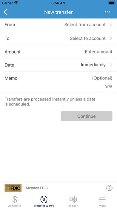 First Citizens State Bank Screenshot
