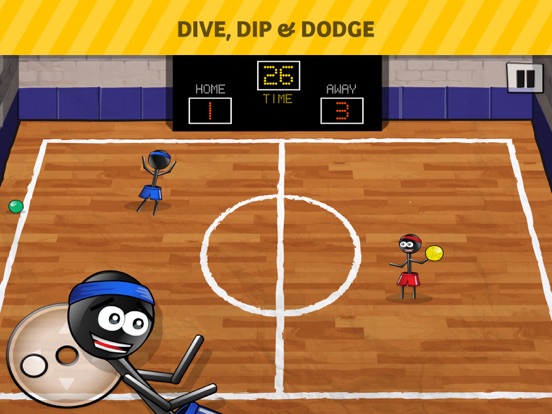 Screenshot #5 pour Stickman 1-on-1 Dodgeball
