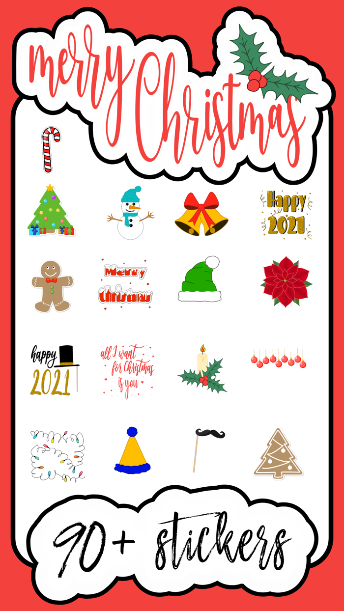 Merry Christmas Sticker Pack