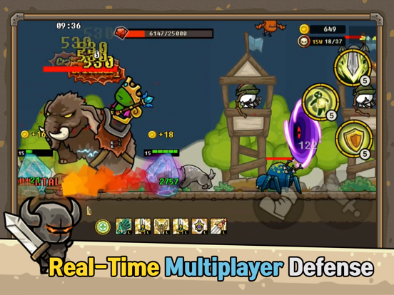 Screenshot #5 pour Castle Defense Online - 4p