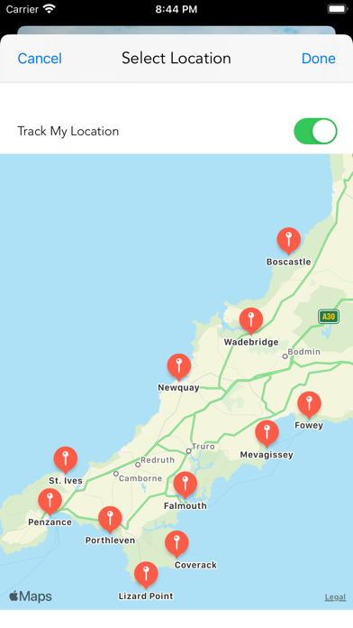 UK Tide Times Screenshot