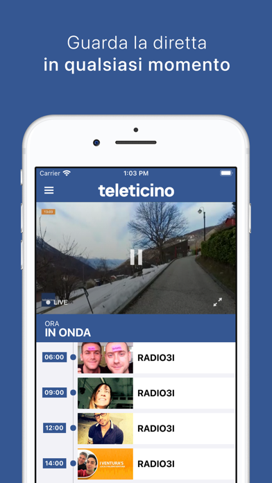 TeleTicino Screenshot