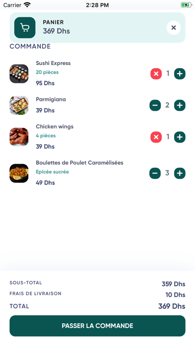 Screenshot #3 pour FOD - Food On Demand