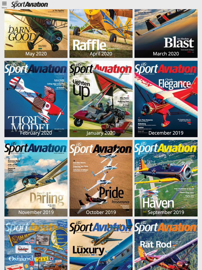 EAA Sport Aviation Magazine