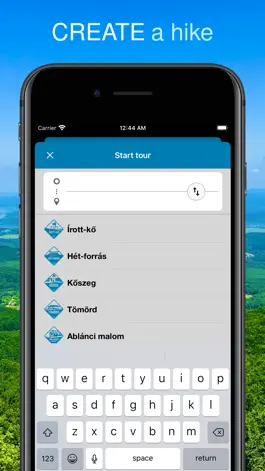 Game screenshot National Blue Trail OKT apk