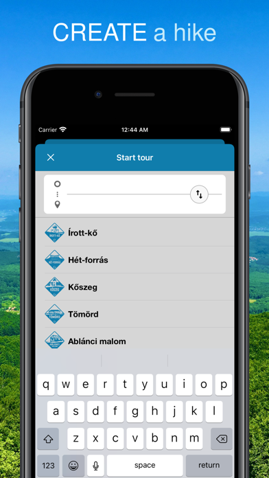 National Blue Trail OKT Screenshot