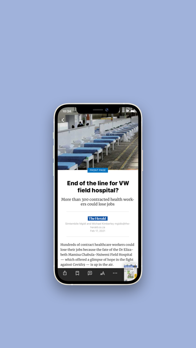 The Herald E-Edition Screenshot