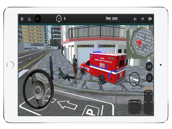 Screenshot #4 pour Emergency Ambulance Car Driver