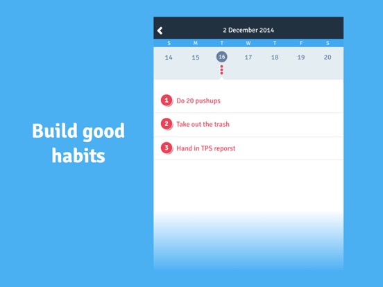 Do 3 Things: Daily Habit Goals