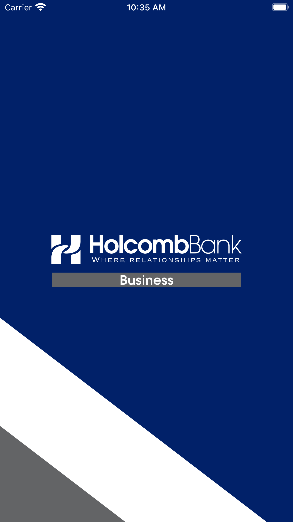 Holcomb Bank  - Business