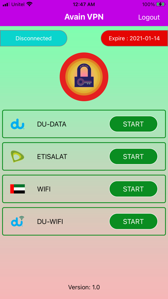 #4. Avain VPN (iOS) 由: ROAR DEVELOPMENT LLC